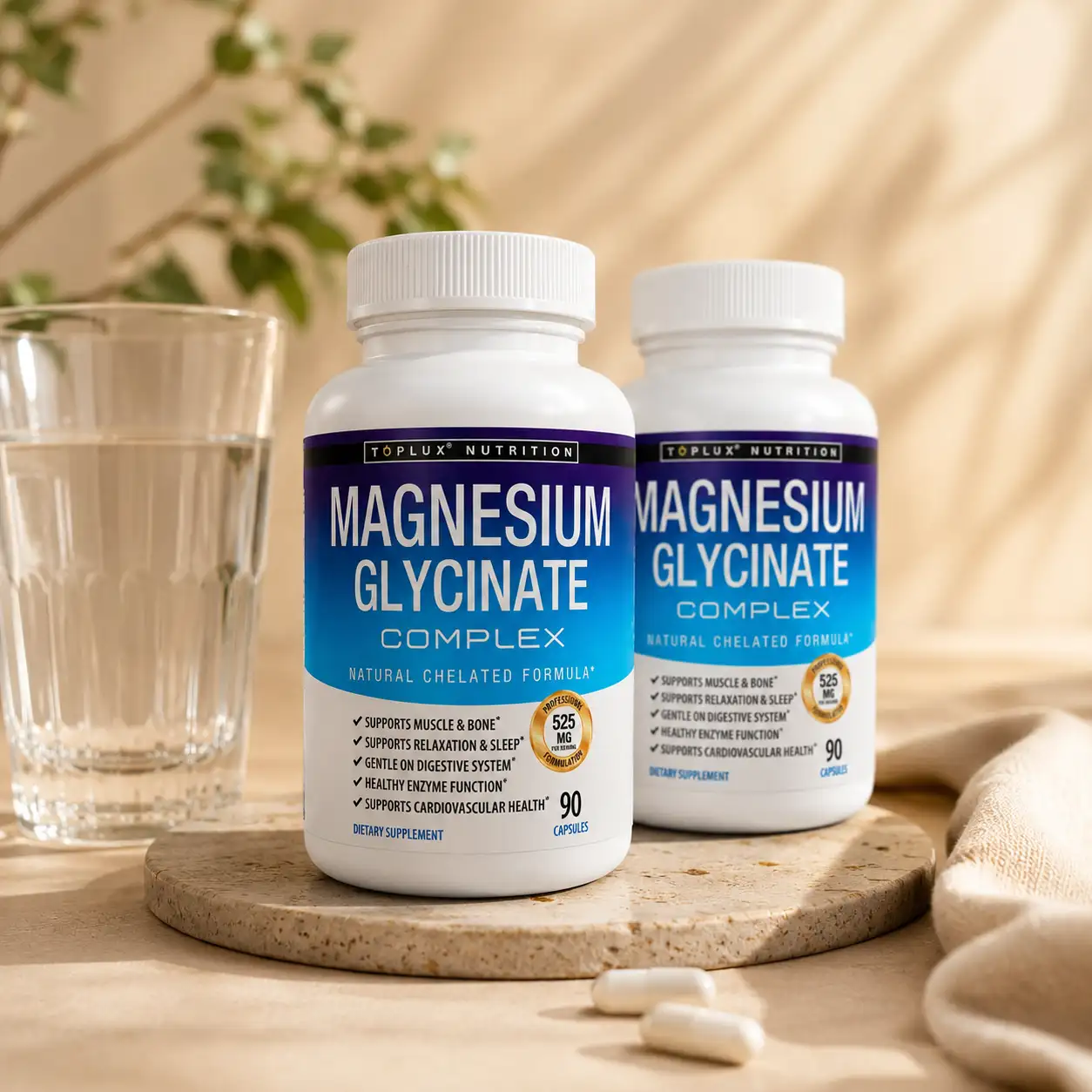 Toplux Magnesium Glycinate — kedvező csomag