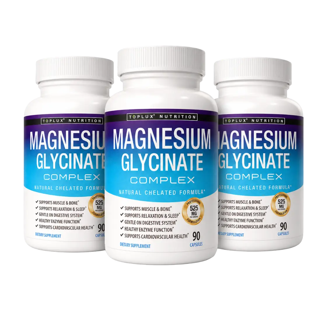 3 doboz Toplux Magnesium Glycinate